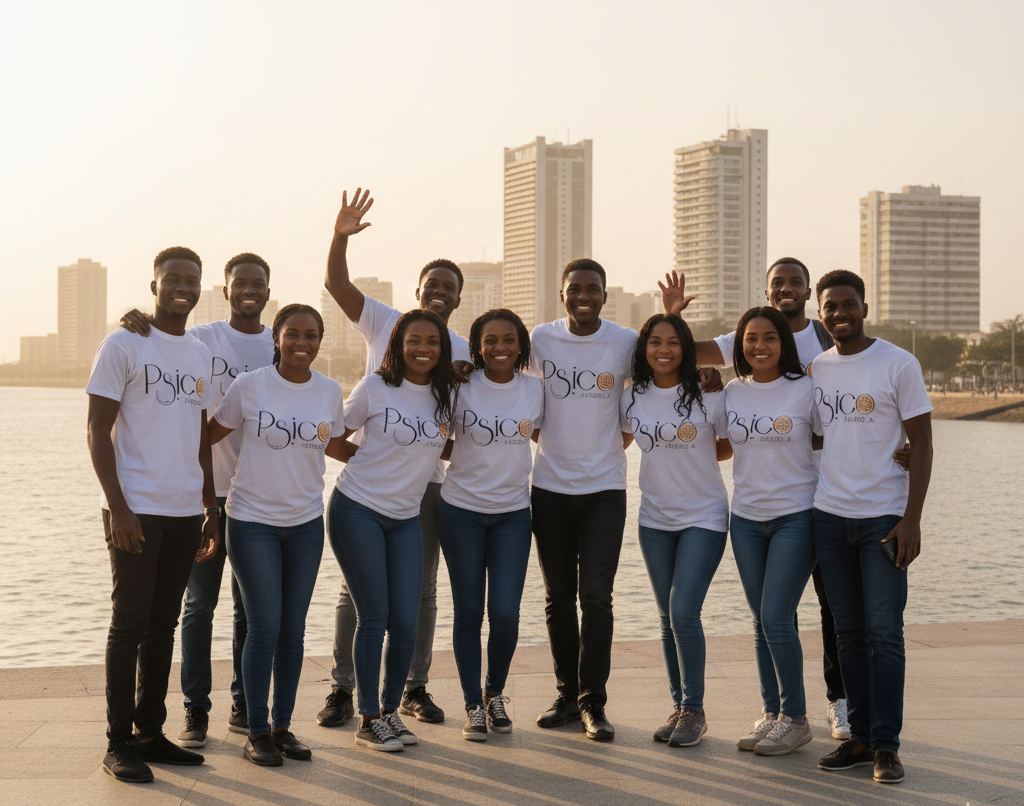 Voluntários PsicoAngola em Luanda